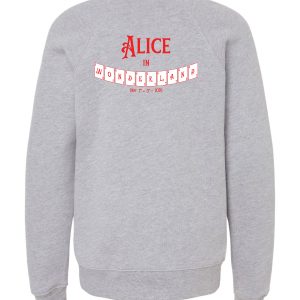 Youth Alice In Wonderland Sweatshirt - Grey
